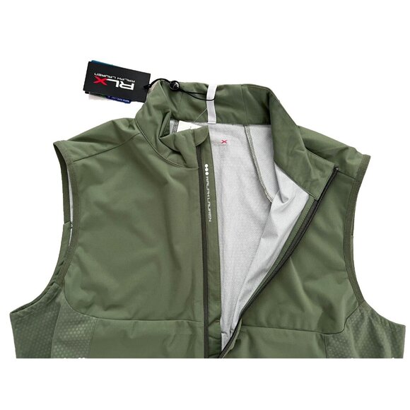 Ralph Lauren RLX Packable Water-Repellent Vest Green ( L ) - Picture 3 of 4